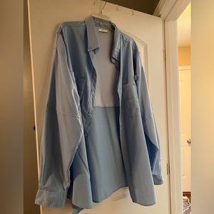 Columbia PFG long sleeve light blue XXL